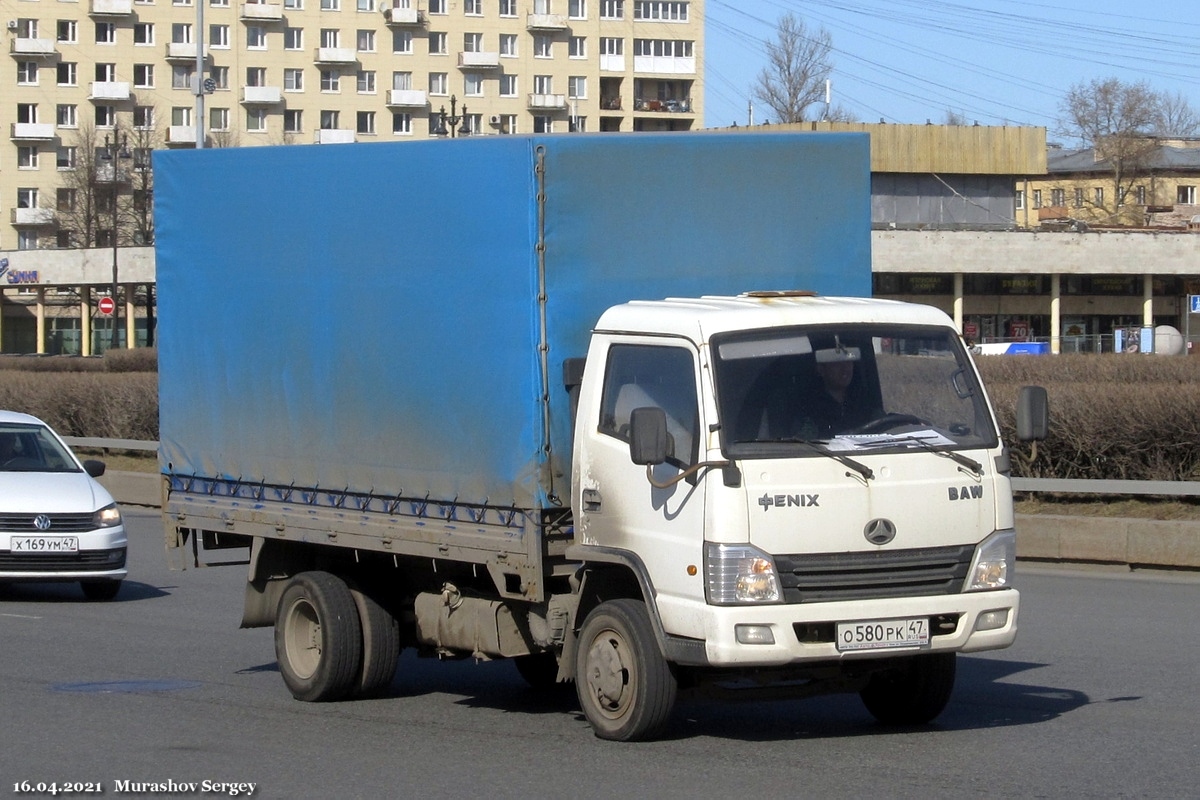 Ленинградская область, BAW Фenix № О 580 РК 47