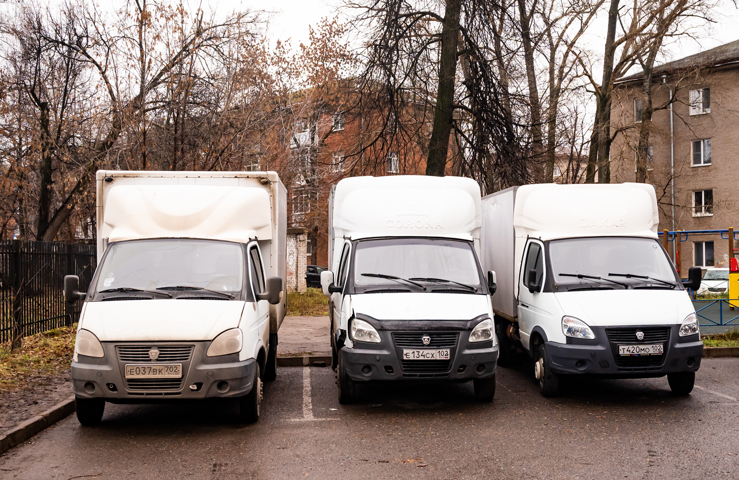 Башкортостан, ГАЗ-37170A № Е 037 ВК 702; Башкортостан, ГАЗ-2818 № Е 134 СХ 102