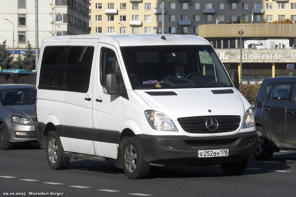 Санкт-Петербург, Mercedes-Benz Sprinter № Е 252 ВН 178