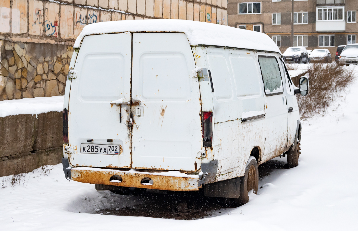 Башкортостан, ГАЗ-2705 № К 285 УХ 702