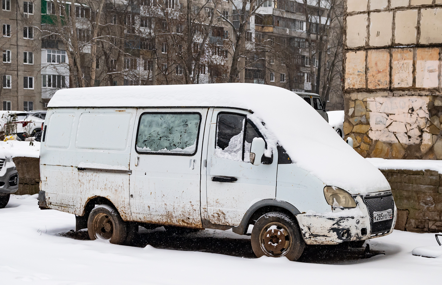 Башкортостан, ГАЗ-2705 № К 285 УХ 702