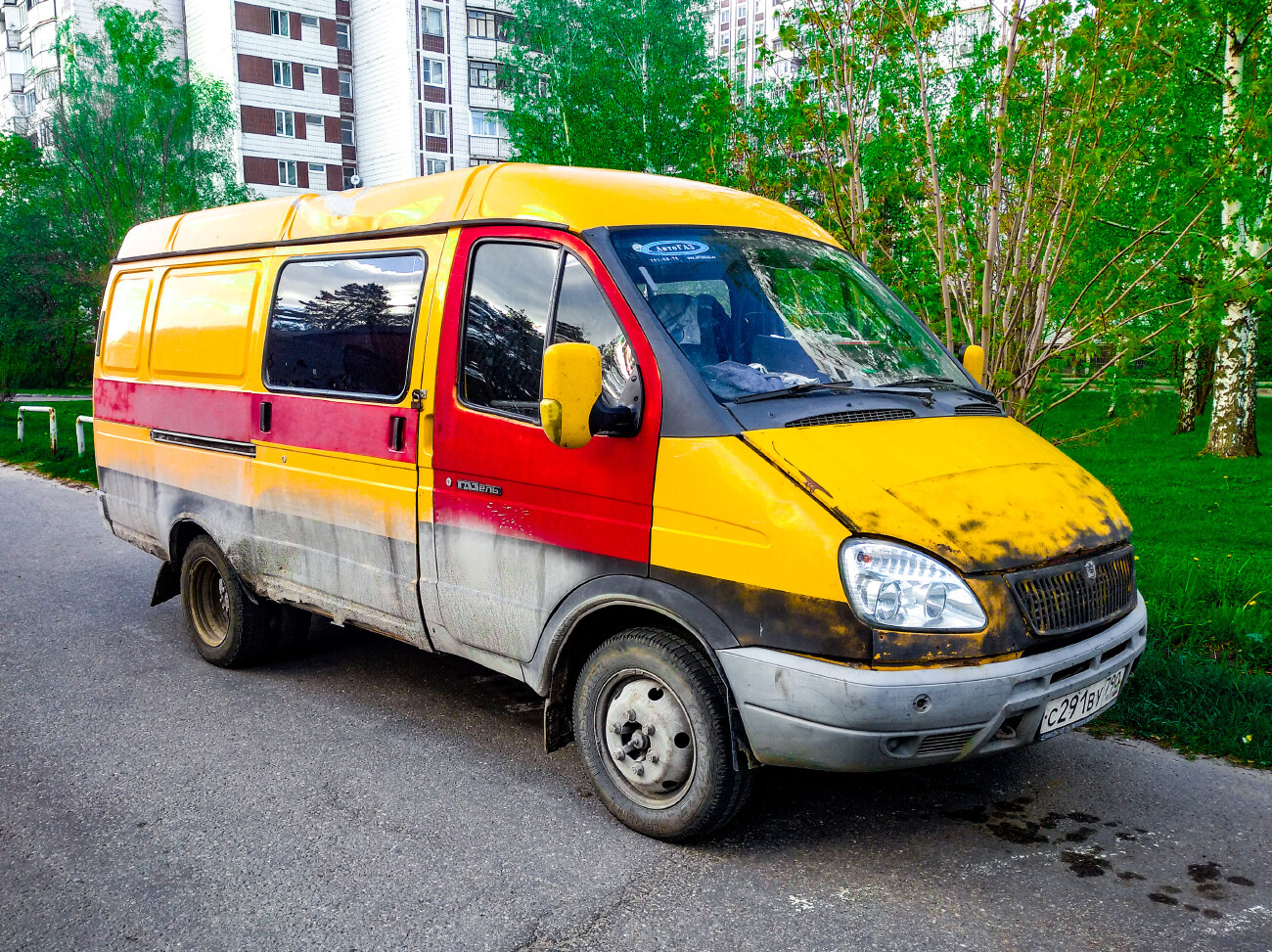 Московская область, ГАЗ-2705 № С 291 ВУ 790