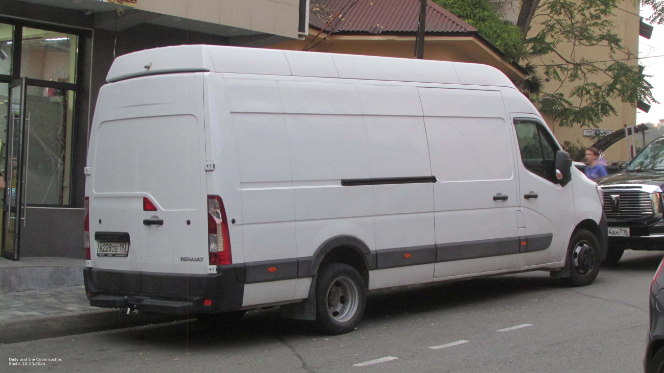 Краснодарский край, Renault  Master № В 228 ОЕ 193