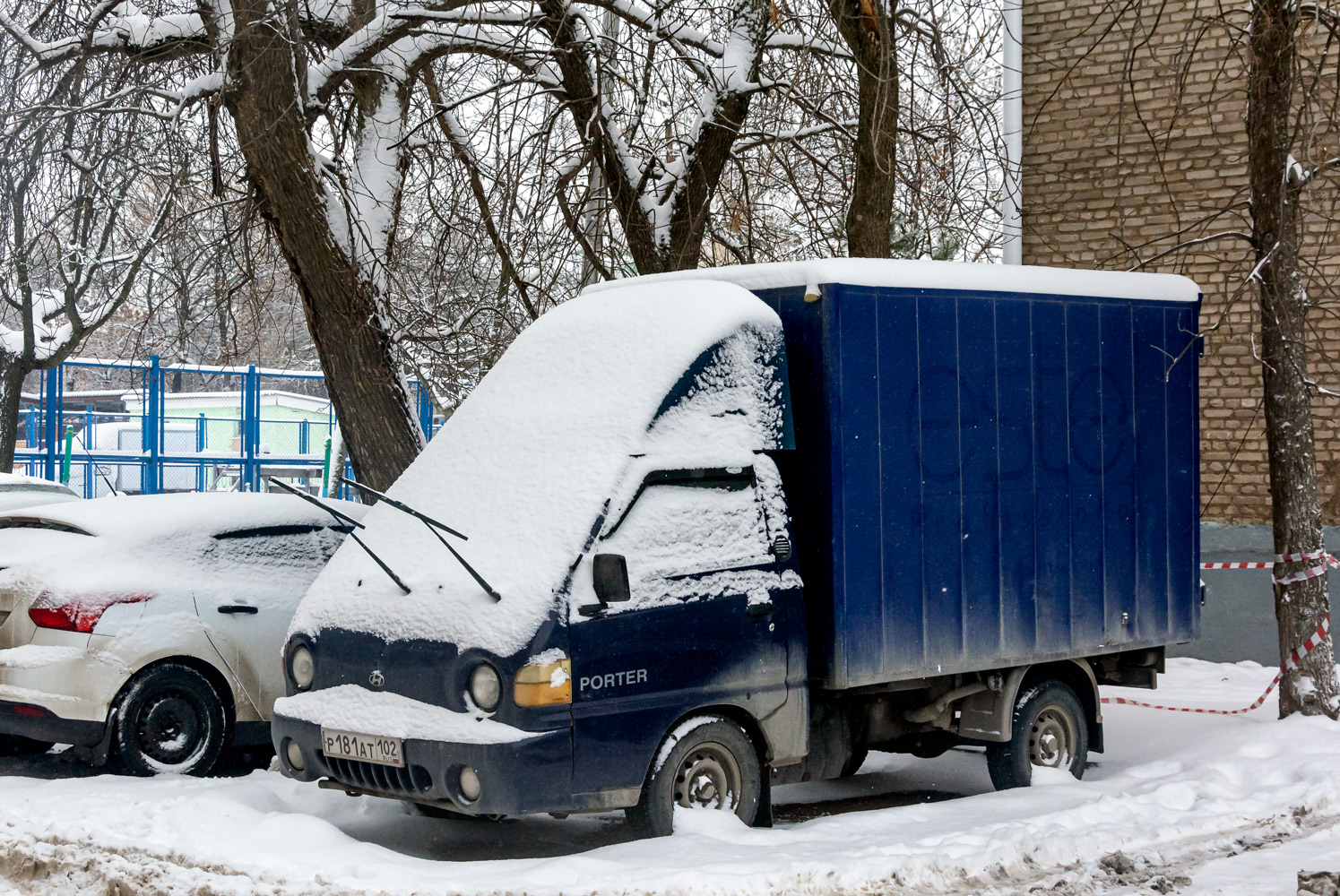 Башкортостан, Hyundai Porter № Р 181 АТ 102