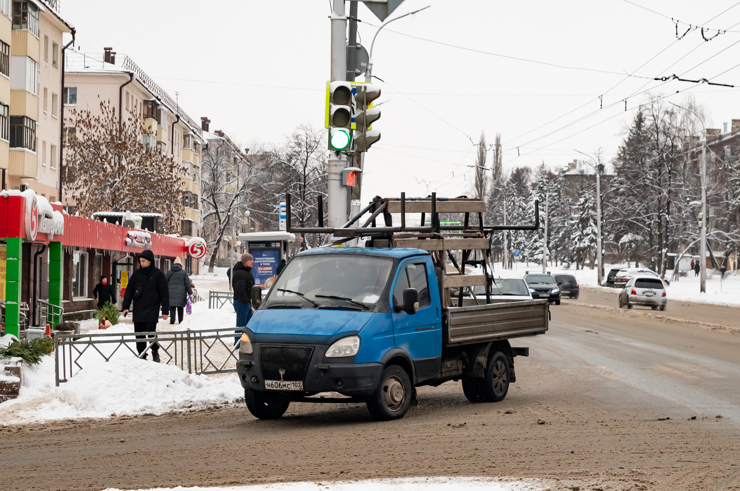 Башкортостан, ГАЗ-3302 "ГАЗель" № Н 606 МС 102