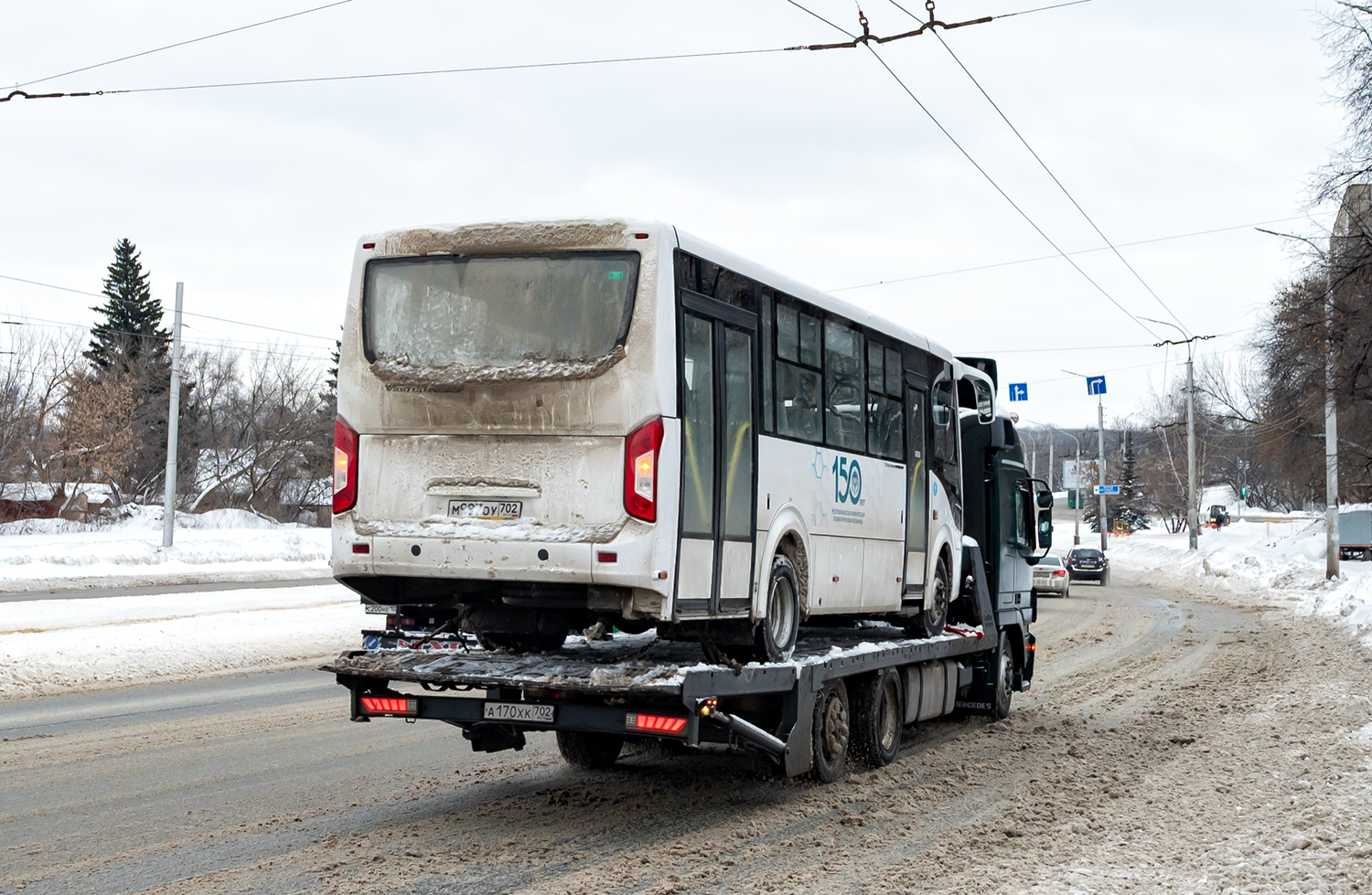 Башкортостан, Mercedes Actros № А 170 ХК 702