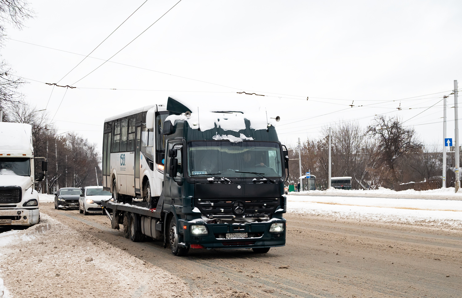Башкортостан, Mercedes Actros № А 170 ХК 702