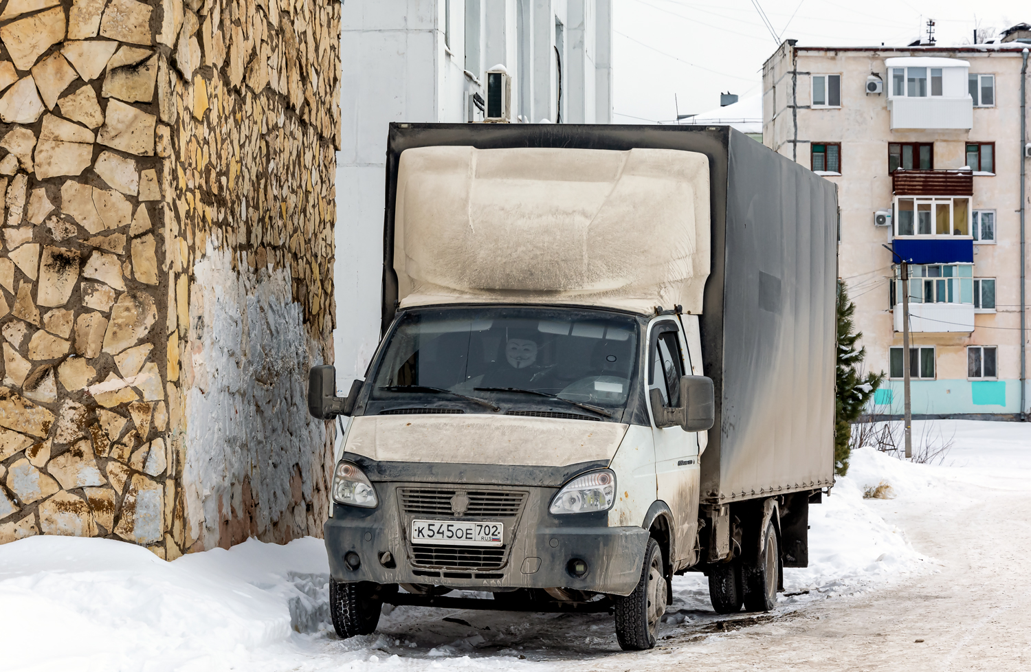 Башкортостан, ГАЗ-3302 "ГАЗель" № К 545 ОЕ 702